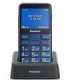 Panasonic KX-TU155EXBN Blue 2.4 " TFT-LCD microSD/microSDHC MB Bluetooth USB version micro USB Built-in