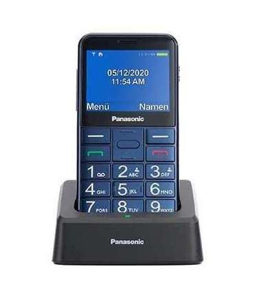 Panasonic KX-TU155EXBN Blue 2.4 " TFT-LCD microSD/microSDHC MB Bluetooth USB version micro USB Built-in