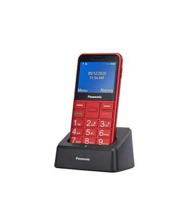 Panasonic KX-TU155EXBN Red 2.4 " TFT-LCD microSD/microSDHC MB Bluetooth USB version micro USB Built-in