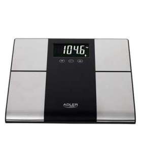 Adler Bathroom scale with analyzer AD 8165 Maximum weight (capacity) 225 kg Accuracy 100 g Body Mass Index
