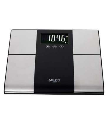 Adler Bathroom scale with analyzer AD 8165 Maximum weight (capacity) 225 kg Accuracy 100 g Body Mass Index