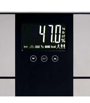 Adler Bathroom scale with analyzer AD 8165 Maximum weight (capacity) 225 kg Accuracy 100 g Body Mass Index