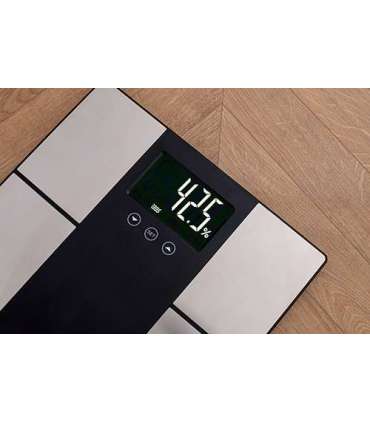 Adler Bathroom scale with analyzer AD 8165 Maximum weight (capacity) 225 kg Accuracy 100 g Body Mass Index