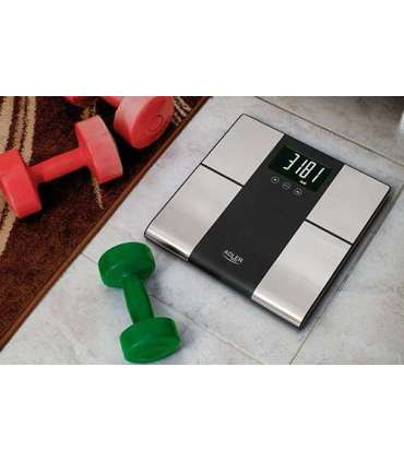 Adler Bathroom scale with analyzer AD 8165 Maximum weight (capacity) 225 kg Accuracy 100 g Body Mass Index