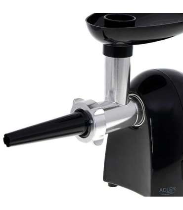 Adler Meat mincer AD 4811 Black 600 W Number of speeds 1 Throughput (kg/min) 1.8 3 replaceable sieves: 3mm