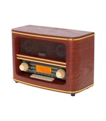 Adler Retro Radio AD 1187 Alarm function AUX in Wooden