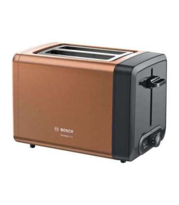 Bosch DesignLine Toaster TAT4P429 Power 970 W Number of slots 2 Housing material Stainless Steel |