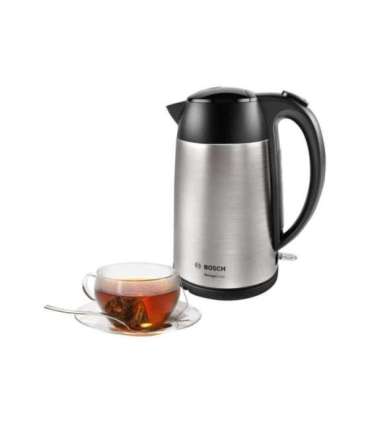Bosch Kettle DesignLine TWK3P420 Electric 2400 W 1.7 L Stainless steel 360° rotational base Stainless