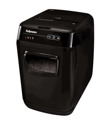 Cross-Cut Shredder AutoMAX 150C Black Paper shredding Shredding CDs Credit cards shredding Auto Feed