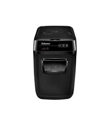 Cross-Cut Shredder AutoMAX 150C Black Paper shredding Shredding CDs Credit cards shredding Auto Feed