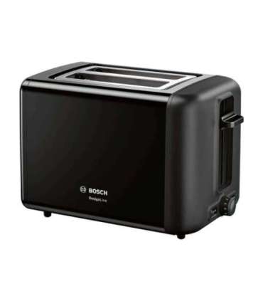 Bosch DesignLine Toaster TAT3P423 Number of slots 2 970 W Black