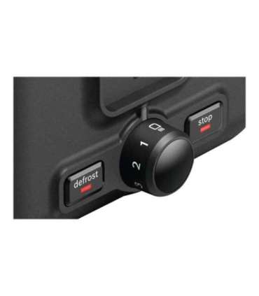 Bosch DesignLine Toaster TAT3P423 Number of slots 2 970 W Black