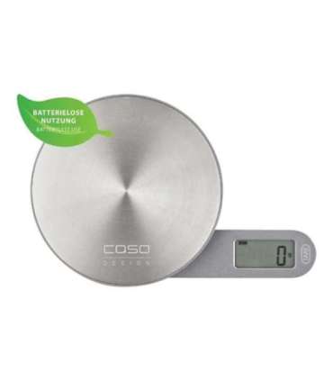 Caso Scales Kitchen EcoMate Maximum weight (capacity) 5 kg Graduation 1 g Display type LCD Stainless steel