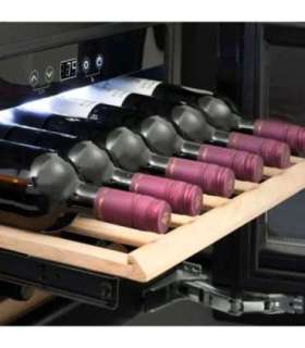 Caso Wine Cooler WineDeluxe E 18 Energy efficiency class G Built-in Bottles capacity 18 bottles Cooling type