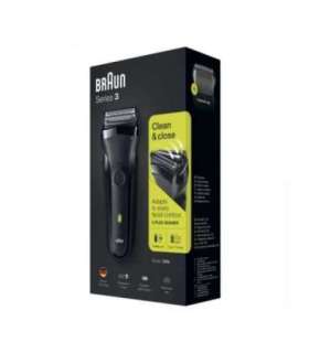 Braun Shaver 300s 3-Flex Series 3 Operating time (max) 20 min NiMH Black
