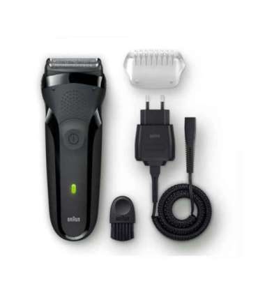 Braun Shaver 300s 3-Flex Series 3 Operating time (max) 20 min NiMH Black