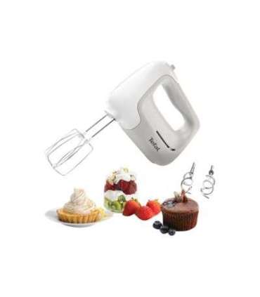 TEFAL Hand Mixer HT450B38 Hand Mixer 450 W Number of speeds 5 Turbo mode White