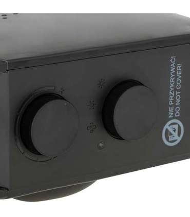 Adler Heater AD 7725b Fan heater 2000 W Number of power levels 2 Black