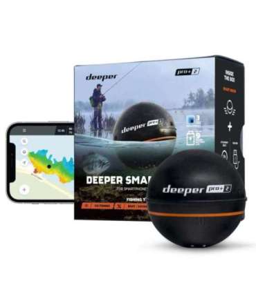 Deeper Smart Sonar PRO+2 Sonar Wi-Fi Black