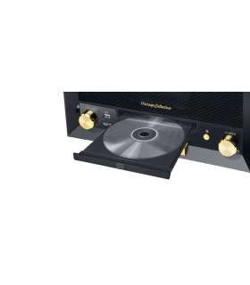 Muse Turntable Micro System With Vinyl Deck MT-112 W Micro system CD with turntable USB port
