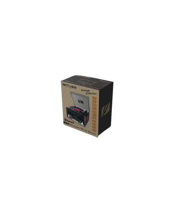 Muse Turntable Micro System With Vinyl Deck MT-112 W Micro system CD with turntable USB port