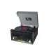 Muse Turntable Micro System With Vinyl Deck MT-112 W Micro system CD with turntable USB port
