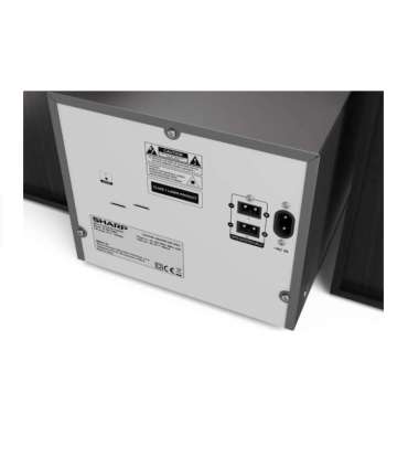 Sharp XL-B512(BK) Hi-Fi Micro System, CD/FM/USB/Bluetooth v5.0, 45W, Black Sharp Hi-Fi Micro System XL-B512(BK) |
