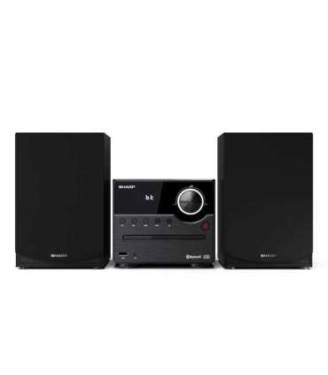 Sharp XL-B512(BK) Hi-Fi Micro System, CD/FM/USB/Bluetooth v5.0, 45W, Black Sharp Hi-Fi Micro System XL-B512(BK) |