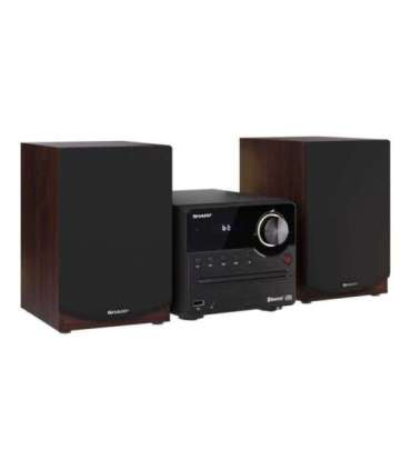 Sharp XL-B512(BR) Hi-Fi Micro System, CD/FM/USB/Bluetooth v5.0, 45W, Brown Sharp Hi-Fi Micro System XL-B512(BR) |