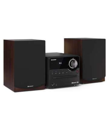 Sharp XL-B512(BR) Hi-Fi Micro System, CD/FM/USB/Bluetooth v5.0, 45W, Brown Sharp Hi-Fi Micro System XL-B512(BR) |