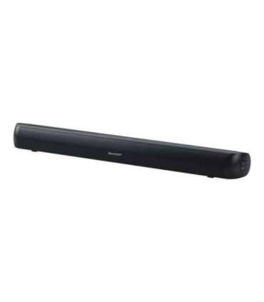 Sharp HT-SB107 2.0 Compact Soundbar for TV up to 32", HDMI ARC/CEC, Aux-in, Optical, Bluetooth, 65cm, Gloss Black |