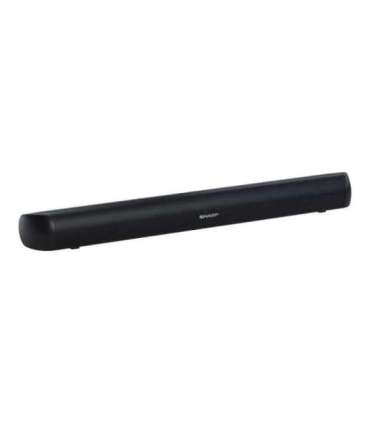 Sharp HT-SB107 2.0 Compact Soundbar for TV up to 32", HDMI ARC/CEC, Aux-in, Optical, Bluetooth, 65cm, Gloss Black |
