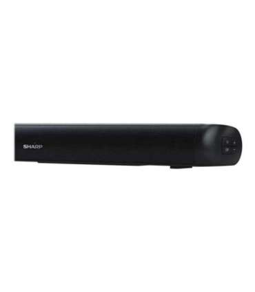 Sharp HT-SB107 2.0 Compact Soundbar for TV up to 32", HDMI ARC/CEC, Aux-in, Optical, Bluetooth, 65cm, Gloss Black |