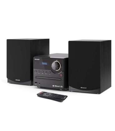 Sharp XL-B517D(BK) Hi-Fi Micro System, CD/FM/USB/Bluetooth v5.0, Aux-in, 45W, Black Sharp Hi-Fi Micro System |