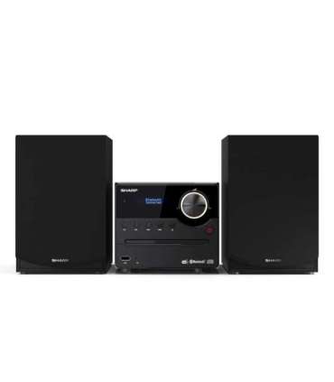 Sharp XL-B517D(BK) Hi-Fi Micro System, CD/FM/USB/Bluetooth v5.0, Aux-in, 45W, Black Sharp Hi-Fi Micro System |