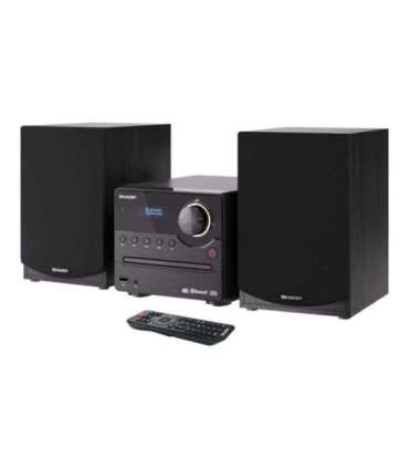 Sharp XL-B517D(BK) Hi-Fi Micro System, CD/FM/USB/Bluetooth v5.0, Aux-in, 45W, Black Sharp Hi-Fi Micro System |