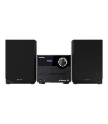 Sharp XL-B517D(BK) Hi-Fi Micro System, CD/FM/USB/Bluetooth v5.0, Aux-in, 45W, Black Sharp Hi-Fi Micro System |