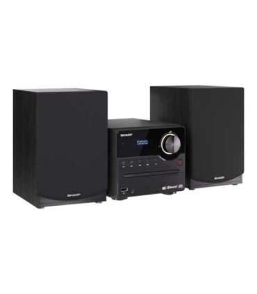 Sharp XL-B517D(BK) Hi-Fi Micro System, CD/FM/USB/Bluetooth v5.0, Aux-in, 45W, Black Sharp Hi-Fi Micro System |