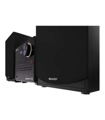 Sharp XL-B517D(BK) Hi-Fi Micro System, CD/FM/USB/Bluetooth v5.0, Aux-in, 45W, Black Sharp Hi-Fi Micro System |