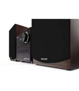 Sharp Hi-Fi Micro System XL-B517D(BR) Brown USB port AUX in Bluetooth CD player FM radio Wireless