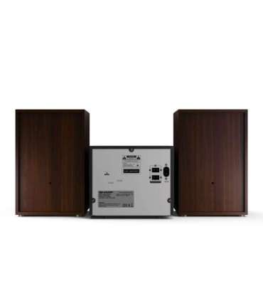 Sharp Hi-Fi Micro System XL-B517D(BR) Brown USB port AUX in Bluetooth CD player FM radio Wireless