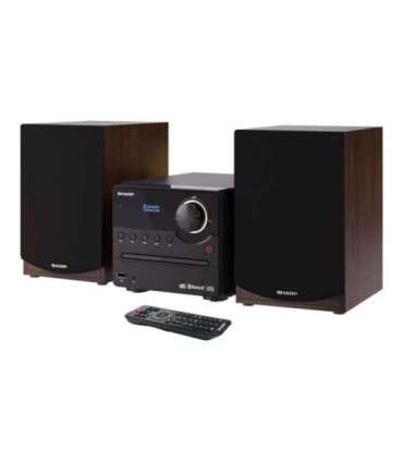 Sharp Hi-Fi Micro System XL-B517D(BR) Brown USB port AUX in Bluetooth CD player FM radio Wireless