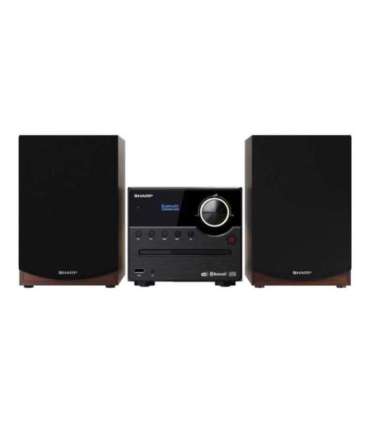Sharp Hi-Fi Micro System XL-B517D(BR) Brown USB port AUX in Bluetooth CD player FM radio Wireless