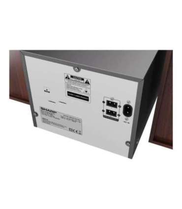Sharp Hi-Fi Micro System XL-B517D(BR) Brown USB port AUX in Bluetooth CD player FM radio Wireless