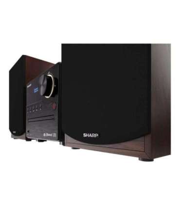 Sharp Hi-Fi Micro System XL-B517D(BR) Brown USB port AUX in Bluetooth CD player FM radio Wireless