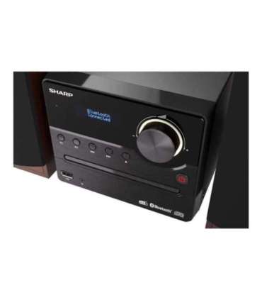 Sharp Hi-Fi Micro System XL-B517D(BR) Brown USB port AUX in Bluetooth CD player FM radio Wireless