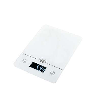 Adler Kitchen scales AD 3170 Maximum weight (capacity) 15 kg Graduation 1 g Display type LCD White