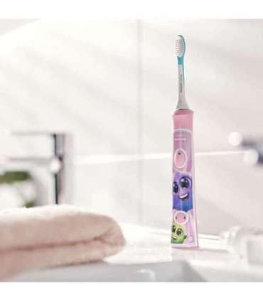 Philips Electric toothbrush HX6352/42 Rechargeable For kids Number of brush heads included 2 Number of teeth
