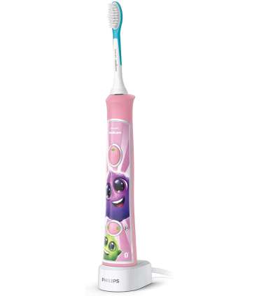 Philips Electric toothbrush HX6352/42 Rechargeable For kids Number of brush heads included 2 Number of teeth
