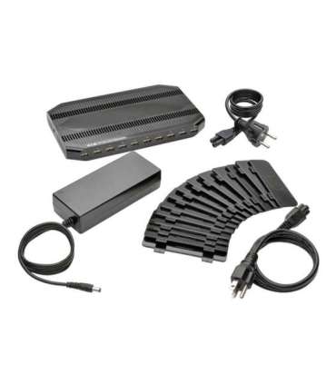 Tripp Lite 10 Port USB Charging Station with Adjustable Storage U280-010-ST-CEE